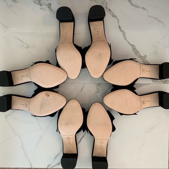 NWOT Loeffler Randall Vera Ruffled Sandal - Picture 4 of 7